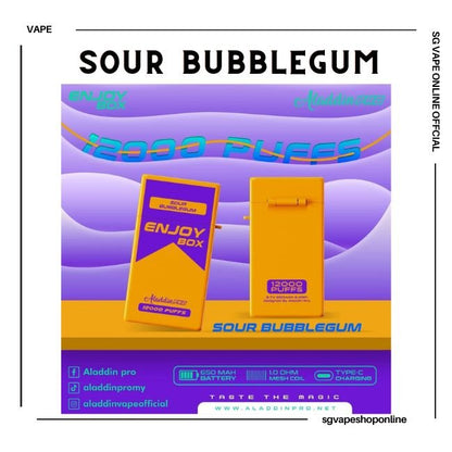 aladdin-enjoy-box-12000-puff-sour-bubblegum-disposable-vape-shop-singapore